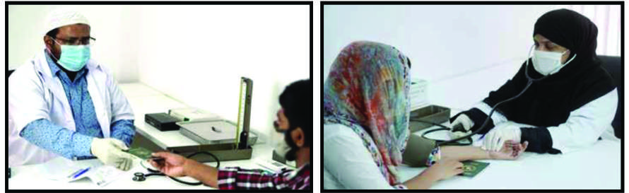 Clinical examination at Dynamic Lab