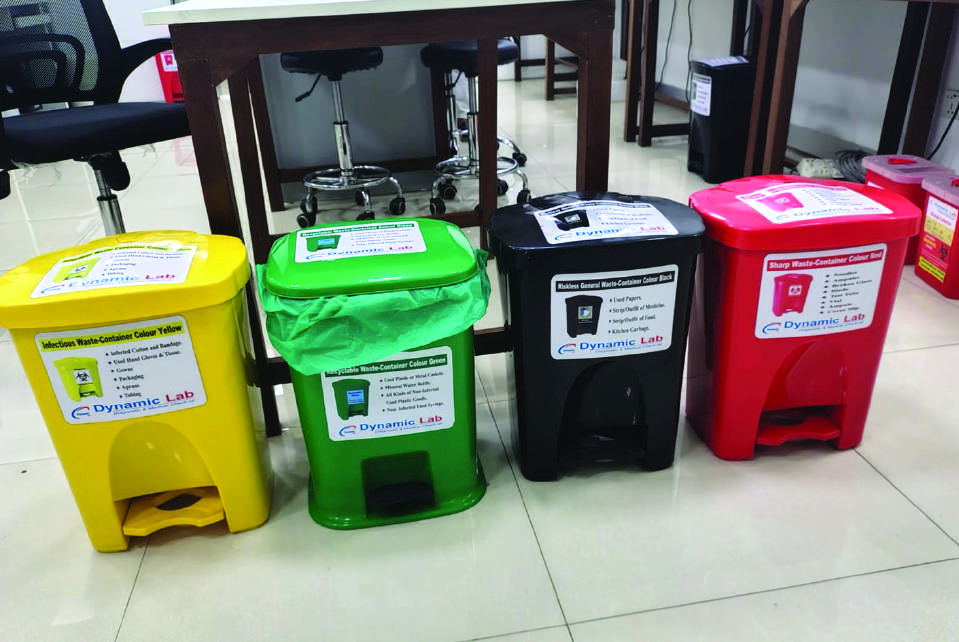 Waste management system at Dynamic Lab